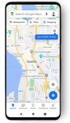 Google Maps gets a new Layer to show COVID-19 data 5
