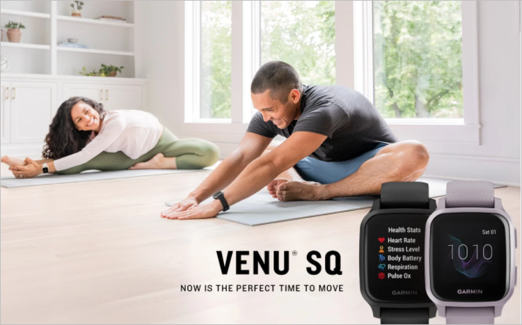 venu sq screen