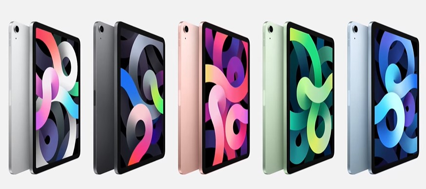 iPad Air 2020 renkleri