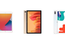 iPad 8th gen vs Samsung Galaxy Tab A7 vs Huawei MatePad 5G: Specs Comparison