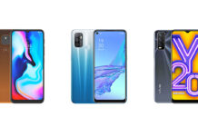 Moto E7 Plus vs OPPO A53 vs Vivo Y20: Specs Comparison