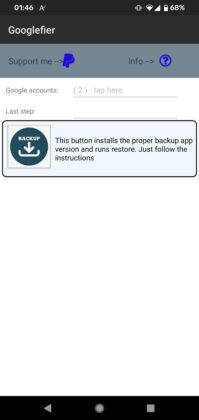 Googlefier GMS Installer App for HUAWEI HONOR 04