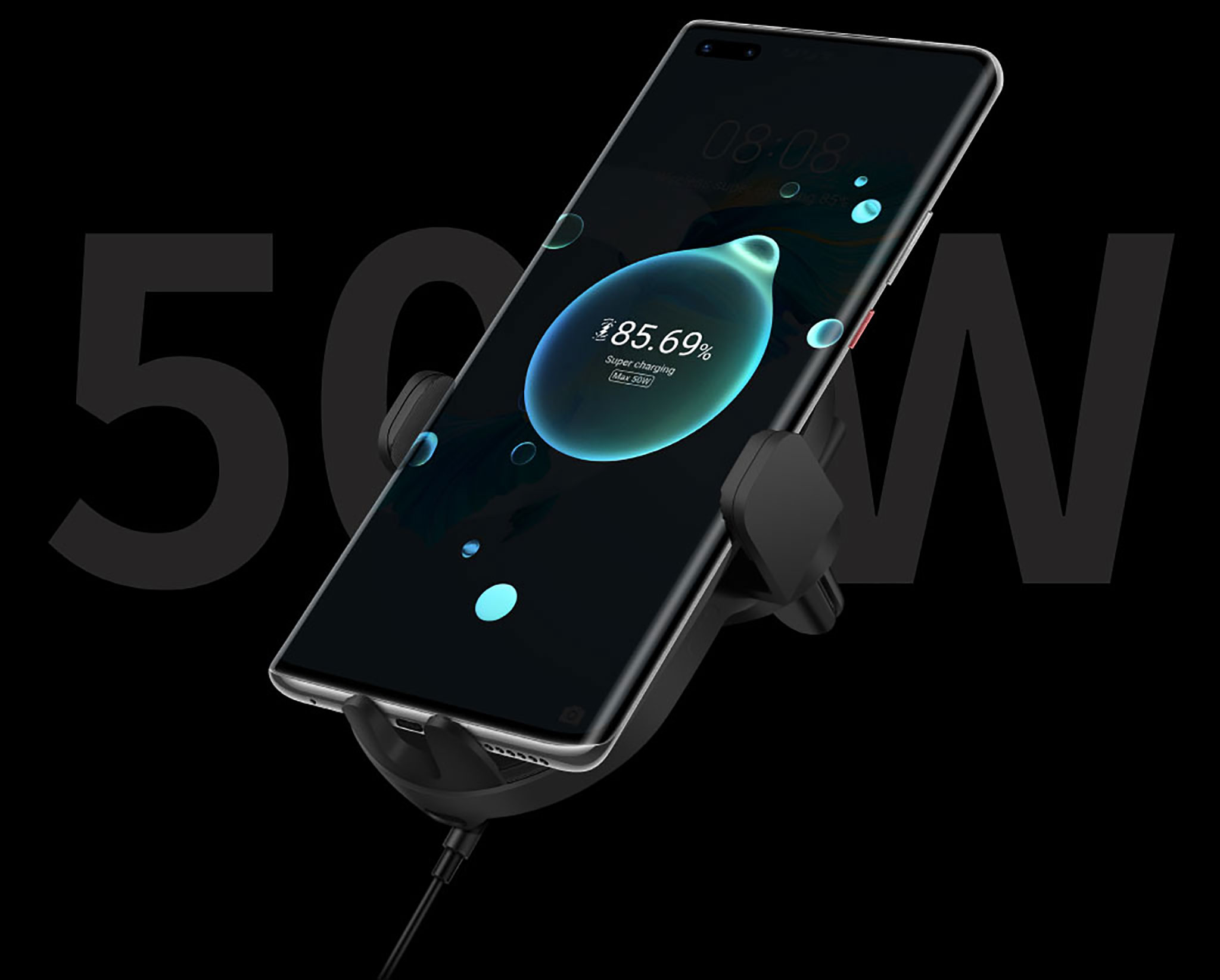 Cargador de coche inalámbrico Huawei SuperCharge