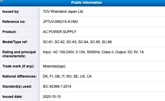 Moto E7 bags multiple certifications, Launch seems imminent 6