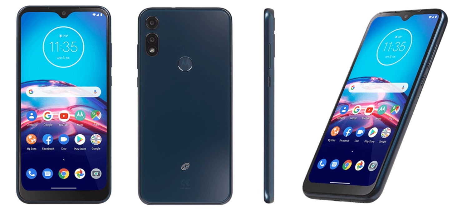 Moto E7 full specifications, images appear in an online retailer listing 3 Moto E7