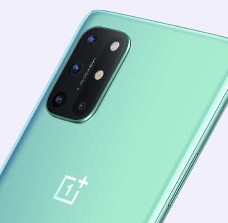   OnePlus 8T Aquamarine Green presentado 