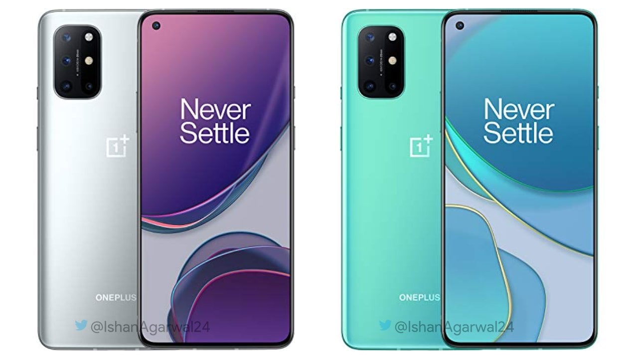 OnePlus 8T Render Color Options