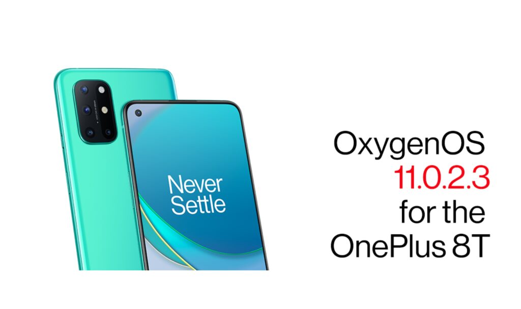 OnePlus 8T OxygenOS 11.0.2.3 Featured