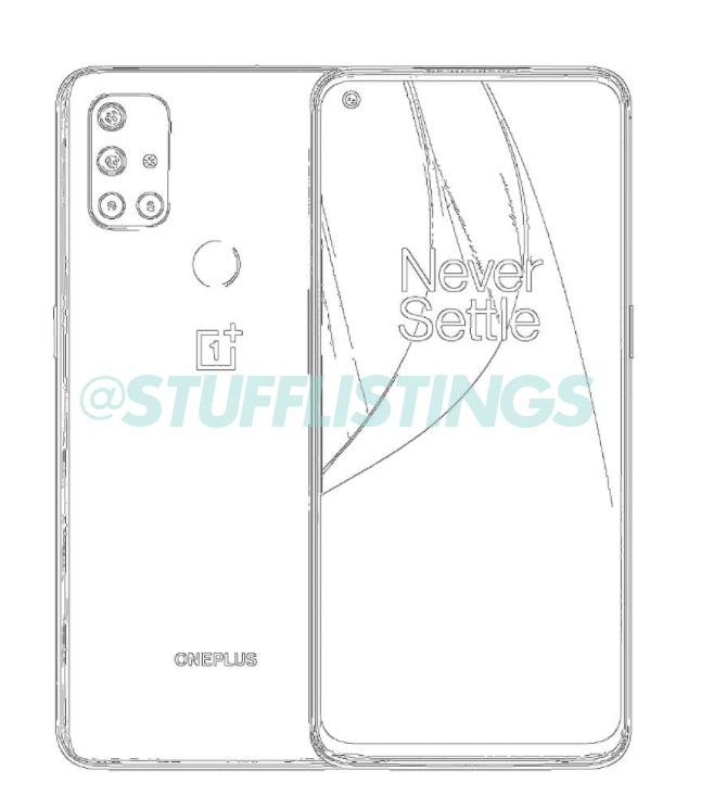 OnePlus Nord N10 5G Design Leak