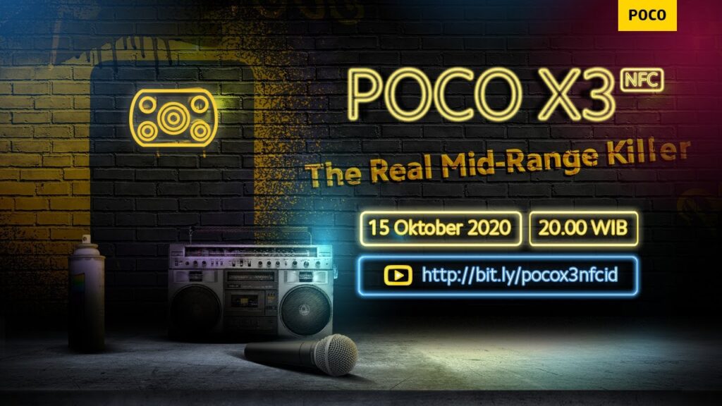 POCO X3 NFC Indonesia Launch Teaser