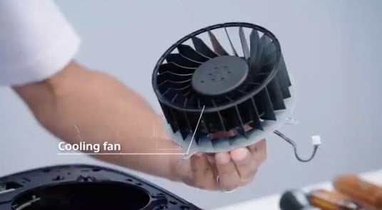 PlayStation 5 cooling fan