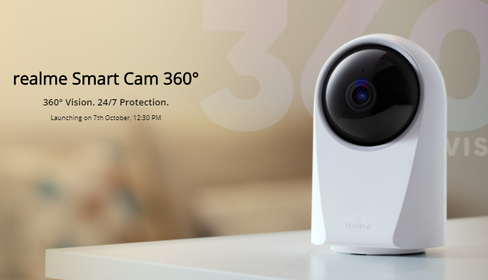 Realme Smart Cam 360 ° özellikli