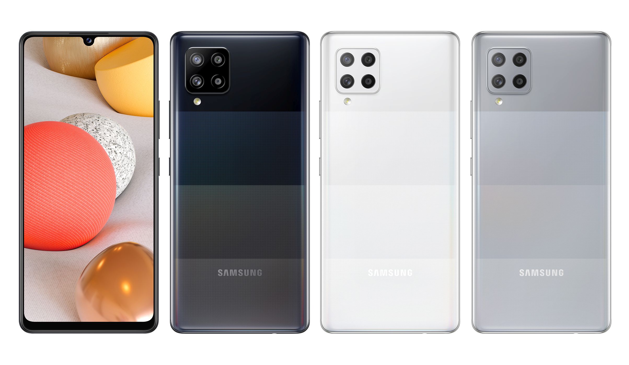 Samsung Galaxy A42 5G official renders showcase its color variants