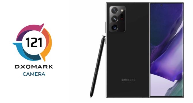 Samsung Galaxy Note 20 Ultra 5G DxOMark Score