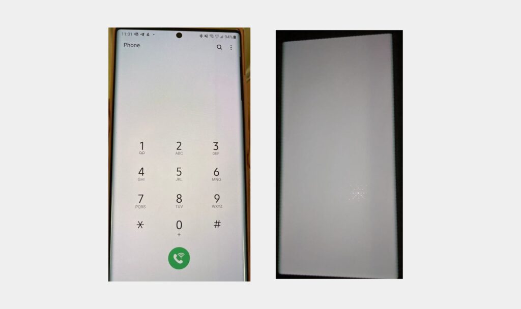 Samsung Galaxy Note 20 Ultra Display Burn-in Issue