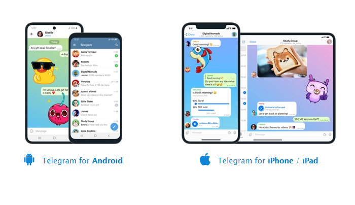new update for telegram