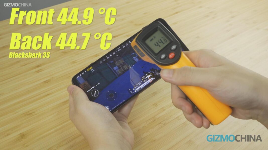 temp test-blackshark