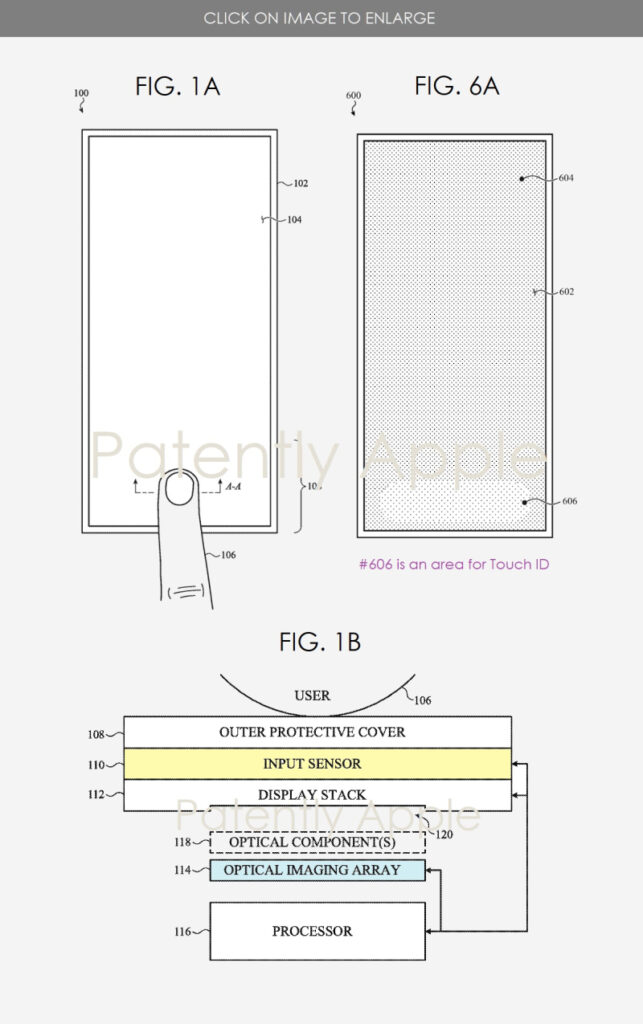 Apple patents next gen Touch ID, uses Infrared technology housed under ...