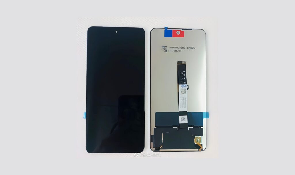 Alleged Redmi Note 9 China Series Redmi Note 10 LCD Panel