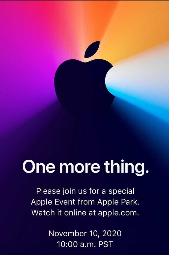 Apple One More Thing Nov. event