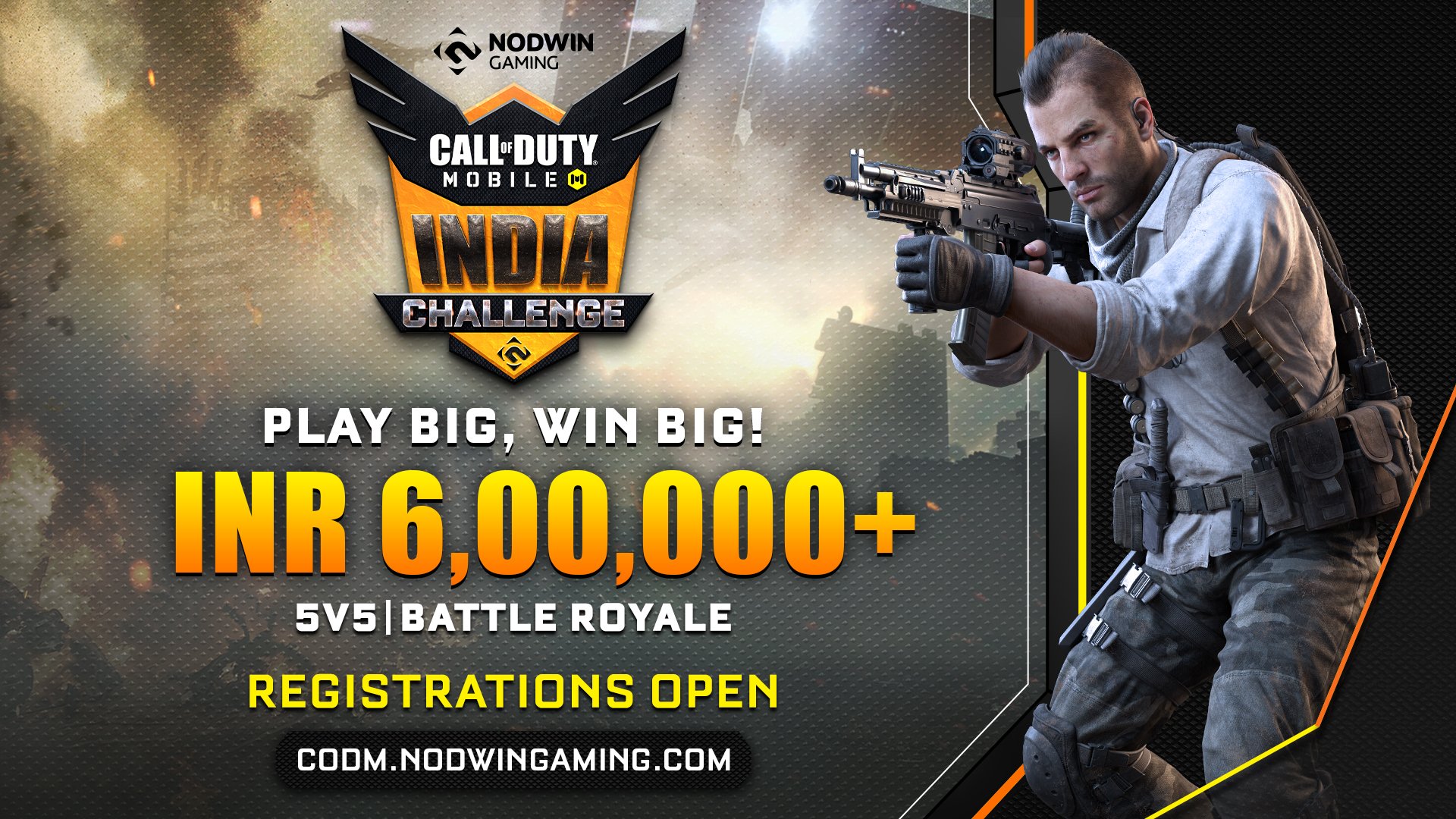 Call of Duty Mobile Challenge 2020 Tournament announced in India with a