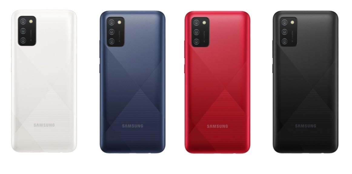 Galaxy A02s all colors