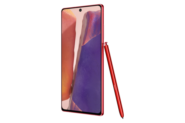 Galaxy Note 20 Mystic Red 03