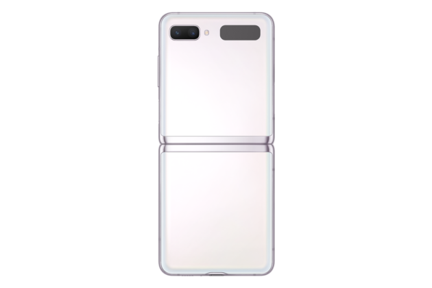 Galaxy Z Flip 5G Mystic White 01
