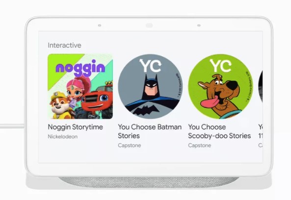 Google Assistant interactive stories