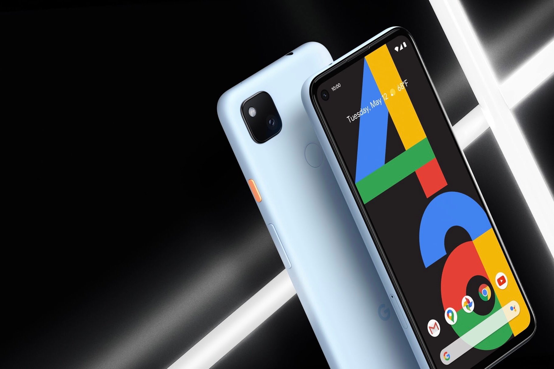 Google Pixel 4a Barely Blue مميز