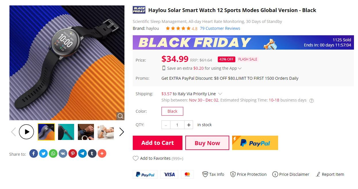 Haylou Solar deal