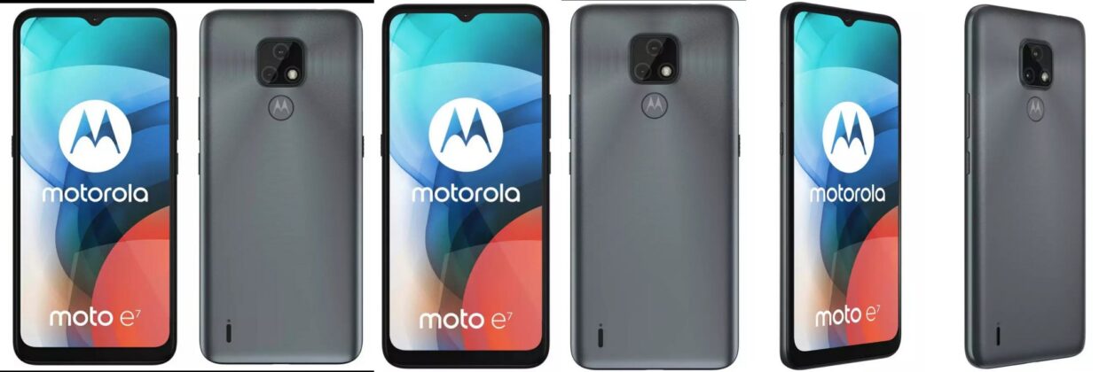 Moto E7 press renders and key specs leaked; Launch seems imminent 5