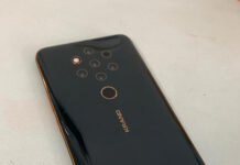 Nokia 9 engineering machine leaks showing a fingerprint scanner at the rear Nokia 9