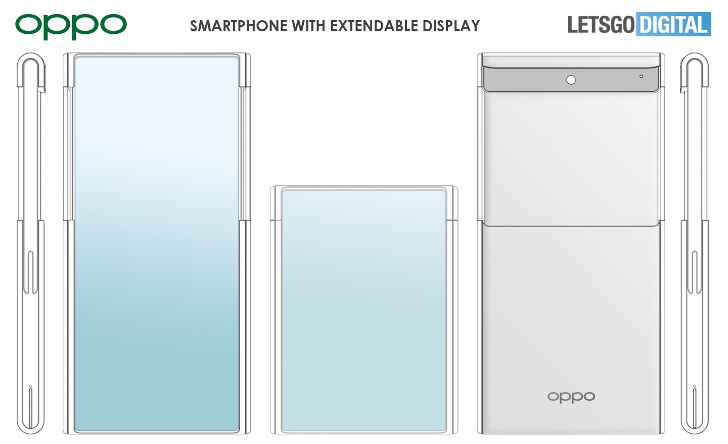 OPPO Extendable Display Smartphone Design Patent 02