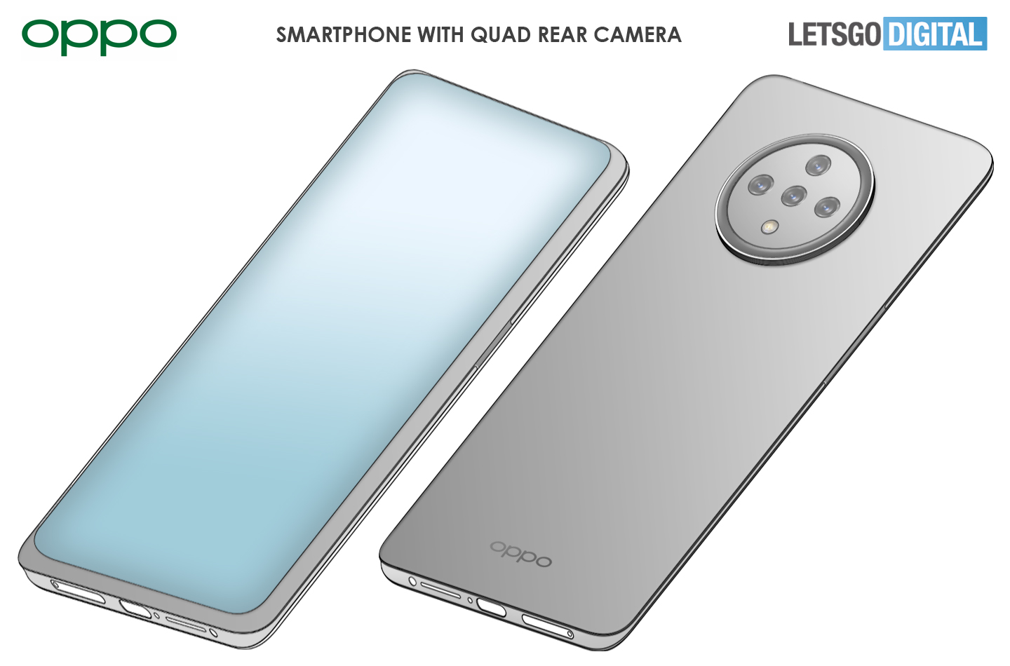 OPPO Under Display Camera Smartphone Design Patent 01