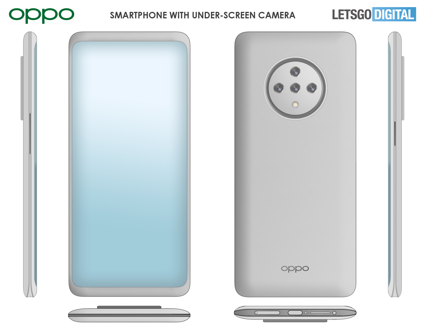 OPPO Under Display Camera Smartphone Design Patent 02