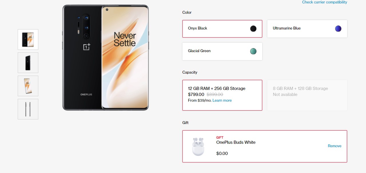 OnePlus 8 Pro Black Friday