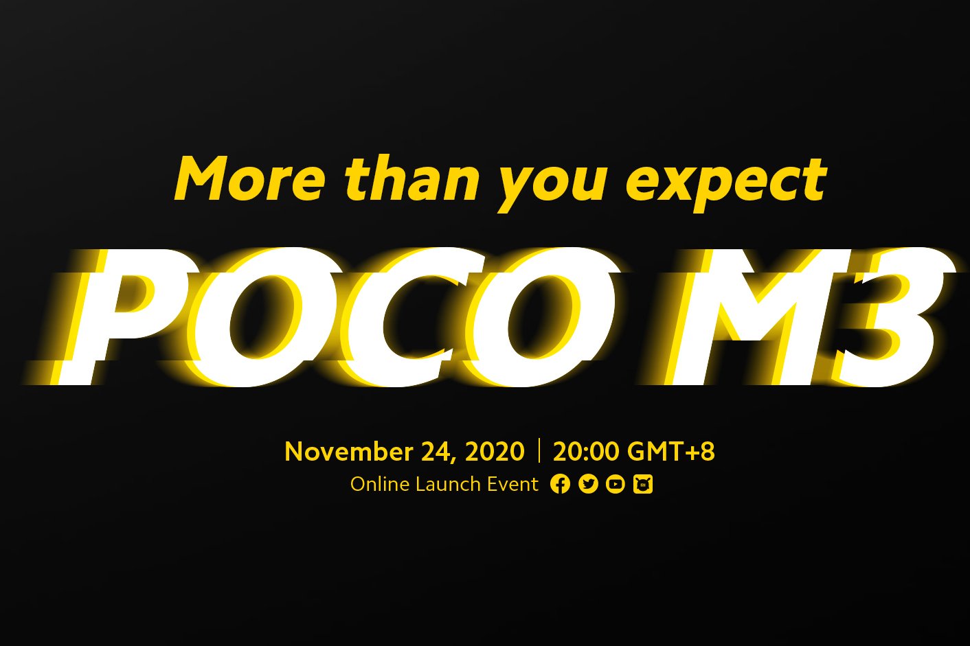 POCO M3 Launch Date
