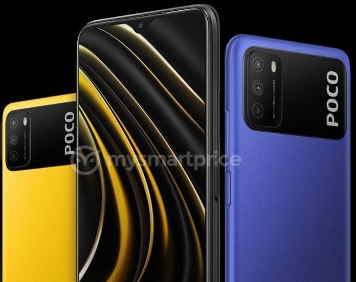 POCO M3 renders 