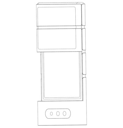 Patent 1 OPPO Multi-Fold Foldable Smartphone Design with Block Structure 07