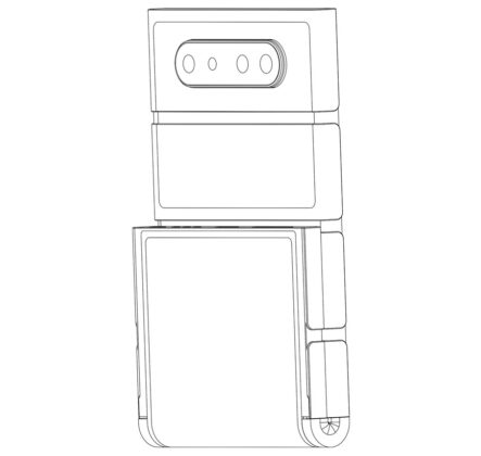 Patent 2 OPPO Multi-Fold Foldable Smartphone Design with Block Structure 02