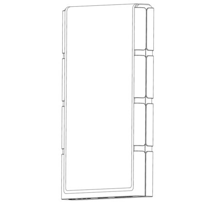 Patent 3 OPPO Multi-Fold Foldable Smartphone Design with Block Structure 01