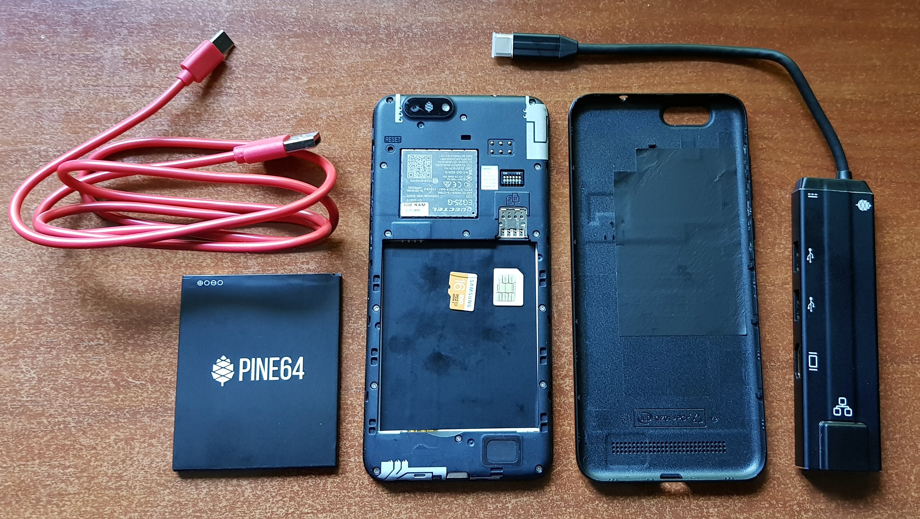 PinePhone KDE Community Edition Hardware