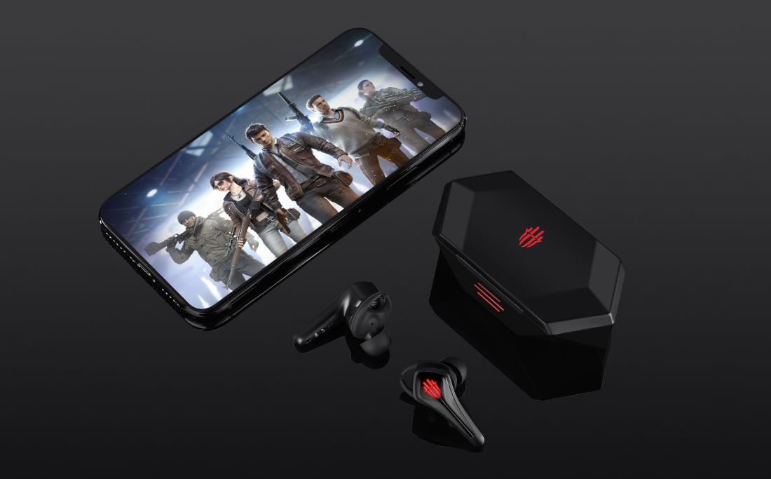 Original Nubia Red Magic Cyberpods TWS True Wireless Gaming Earbuds