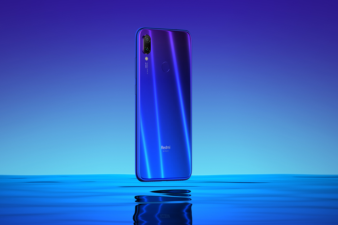 Redmi Note 7 Neptune Blue Featured