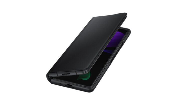Samsung Galaxy Z Fold 2 Official Leather Case Black