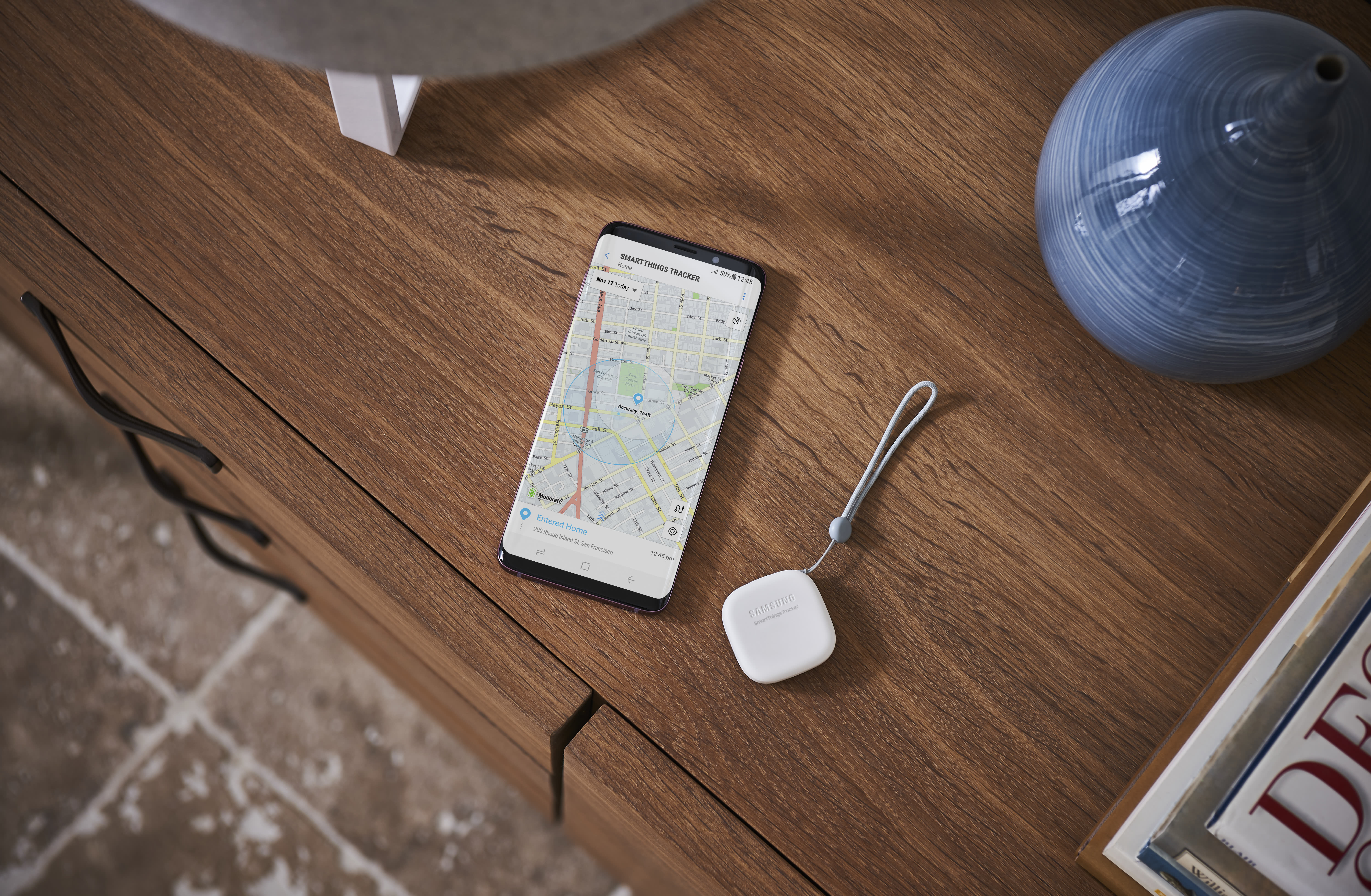 متعقب Samsung SmartThings 