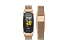 Timex Fitness Band launched in India with stainless steel mesh strap Timex Fitness Band TWTXB100T Rose Gold Edition