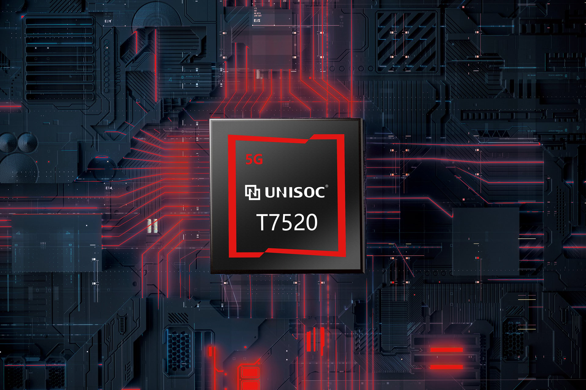 Conjunto de chips UNISOC T7520 6nm 5G presentado