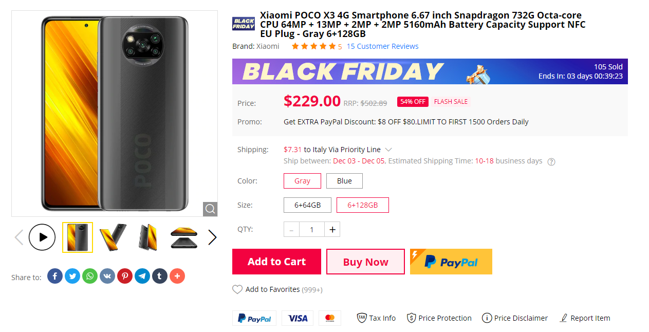 Xiaomi POCO X3 Gearbest-1-